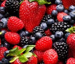 Fresas, moras, frambuesas