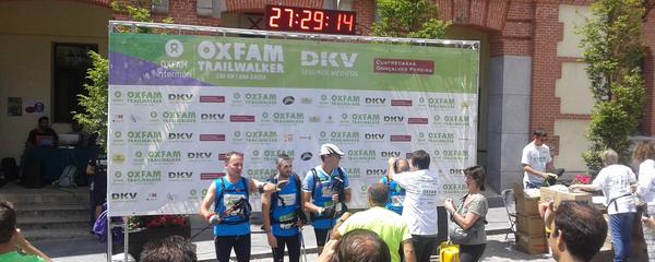 Oxfam Interm&oacute;n TrailWalker Rascafr&iacute;a