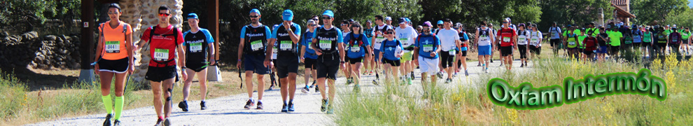 Trailwalker Oxfam Interm&oacute;n Rascafr&iacute;a, parque nacional sierra de Guadarrama