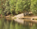 Embalse en la Isla